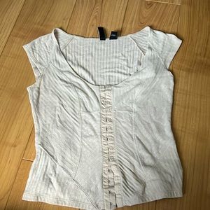 Corset style top
